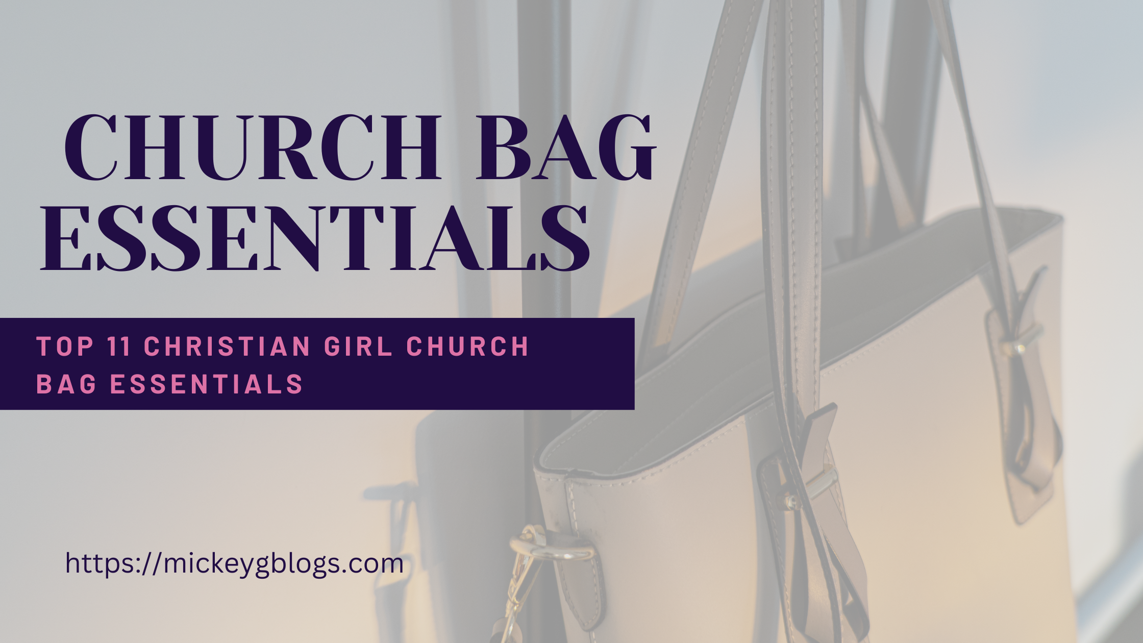 church bag